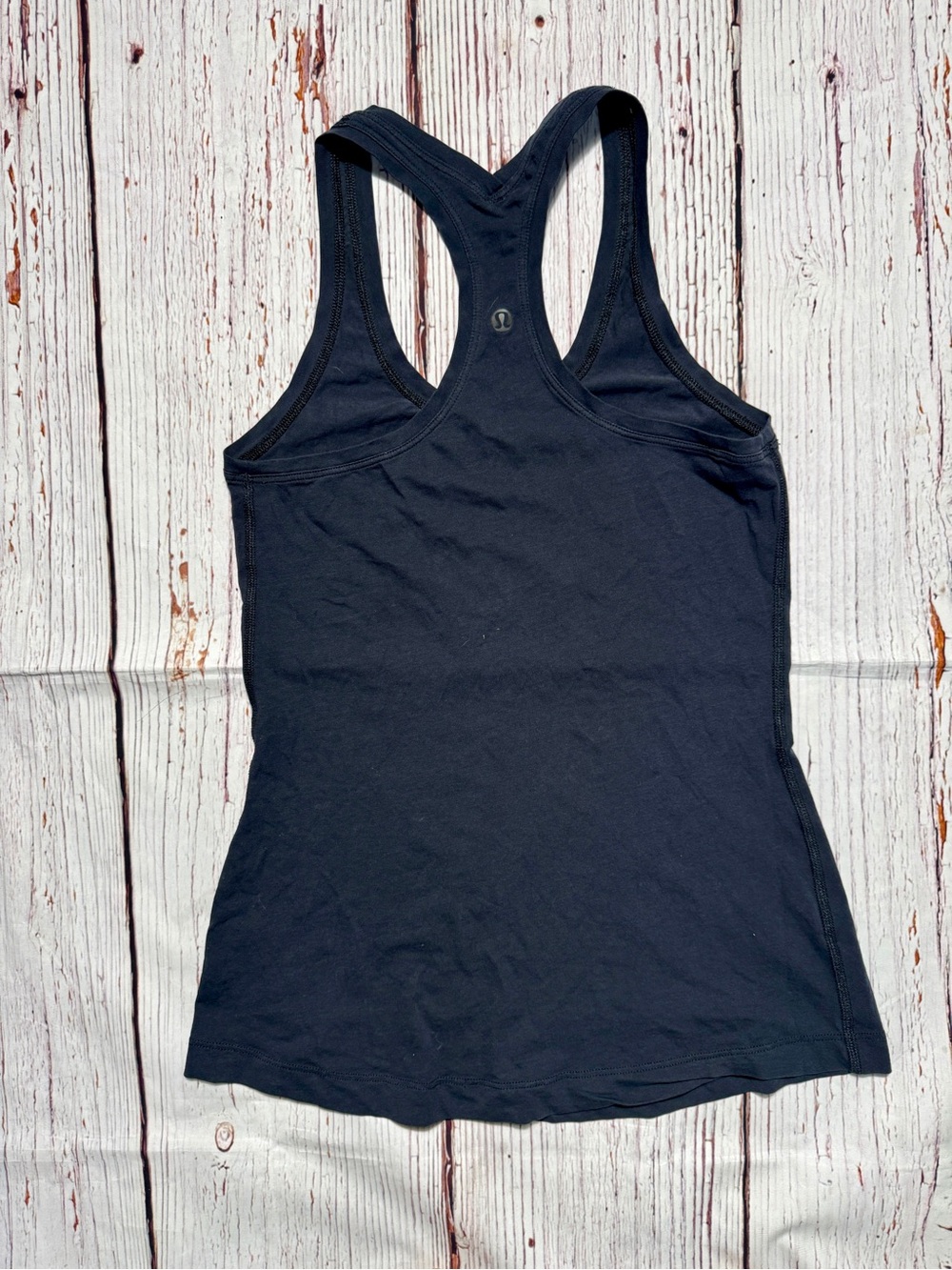 Lululemon Cool Racerback Tank Black Size 6 Running Gym Workout - Picture 6 of 7